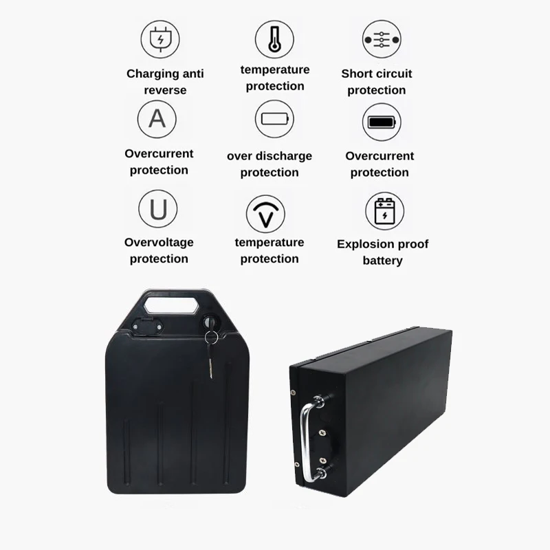 بطارية هارلي 60 فولت 20 أمبير  - مراجعة 60V 50Ah Electric Scooter Battery وسعره