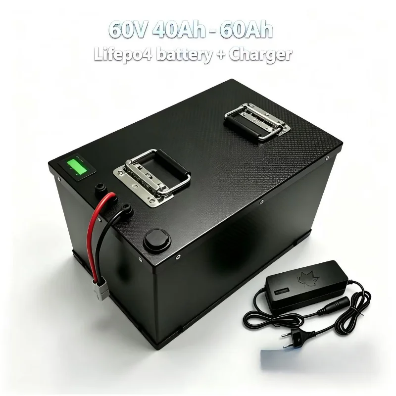 بطارية ليثيوم LiFePO4 بجهد 60  - مراجعة 72V 40Ah Lifepo4 Battery Pack وسعره